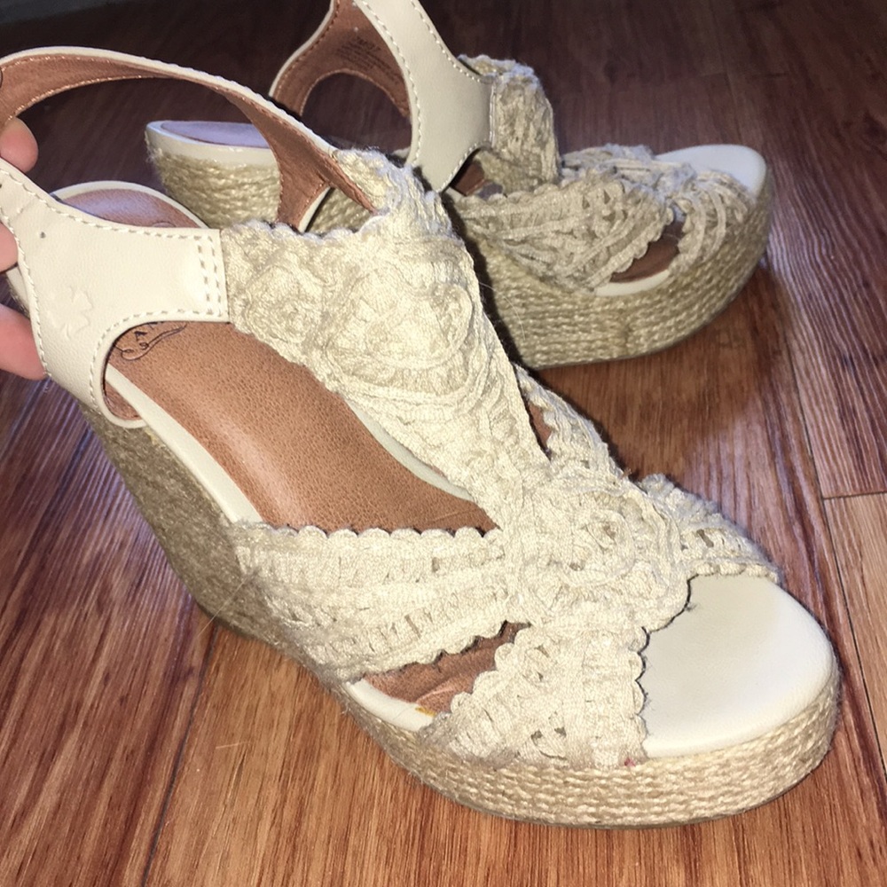 Brand new Lucky wedges! Perfect for summer!